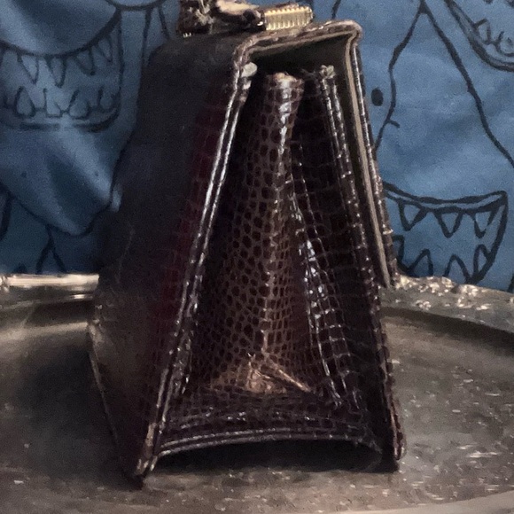 🐊Genuine ChanelAlligator 1930-40s Handbag!W/Certificate of Authenticity🐊 - Picture 13 of 16